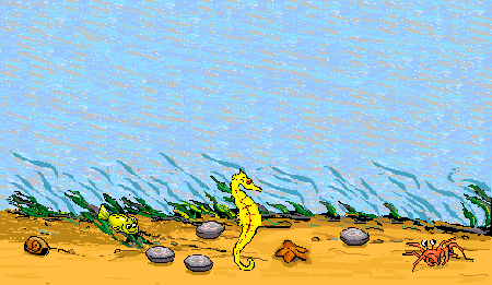 Lonely Seahorse