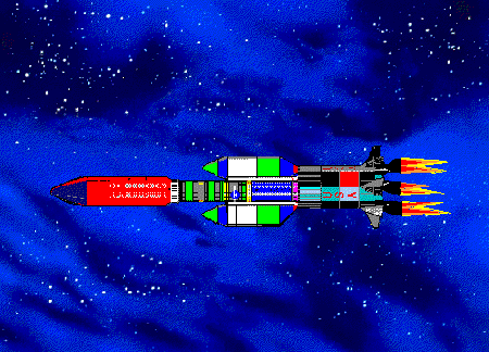 In space